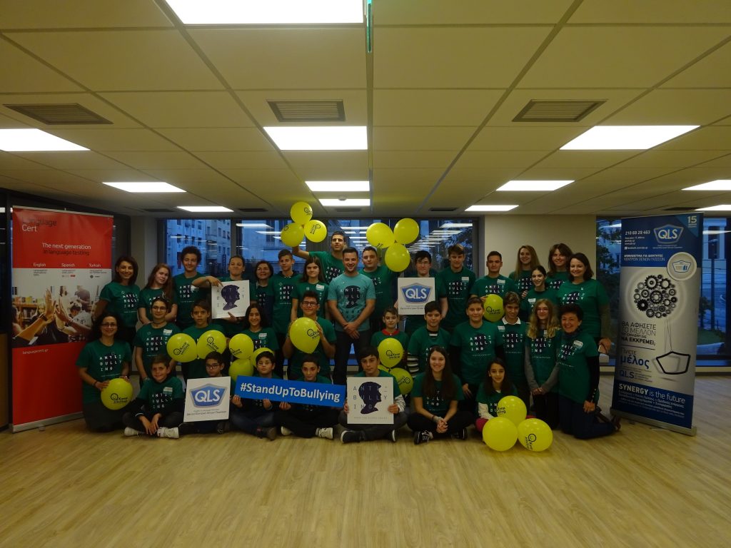 QLS Anti-Bullying Ambassadors Athens, November 2018
