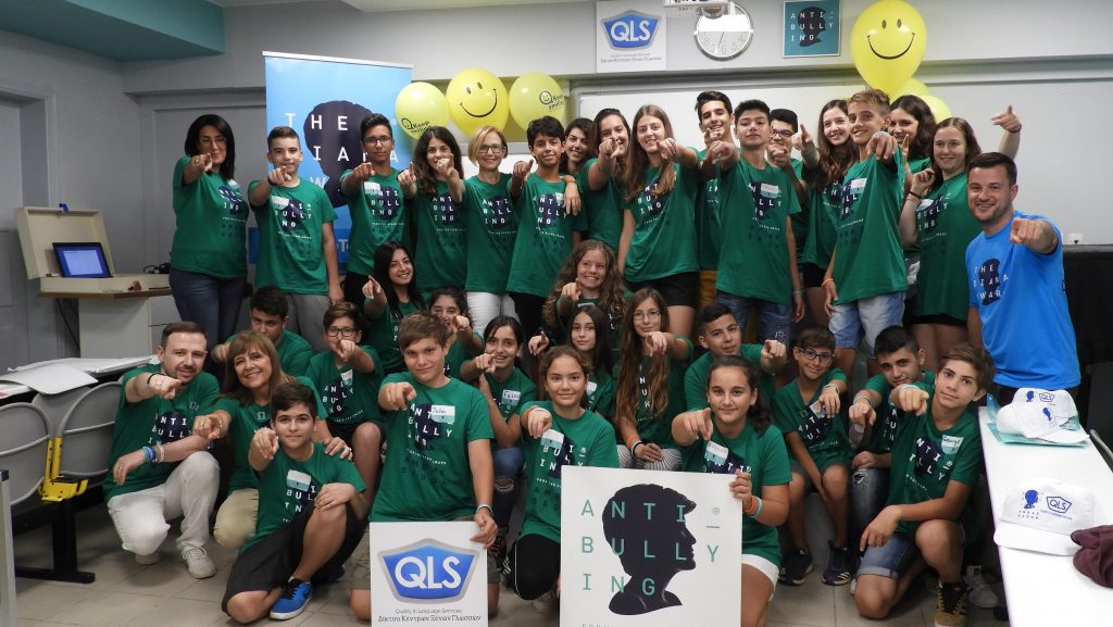QLS Anti-Bullying Ambassadors, Crete, July 2018