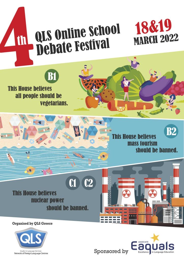 QLS 4th Online School Debate Festival 2022